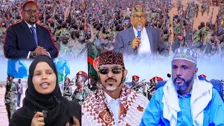 DEG-DEG Miletariga SL oo la wareegay duleedka Laasacanod Abwaan C/rishiid & Suldaan Siciid oo kulmay