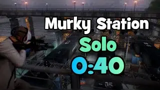 [FWR] Payday 2 Murky Station Solo Speedrun 0:40 (Glitchless)