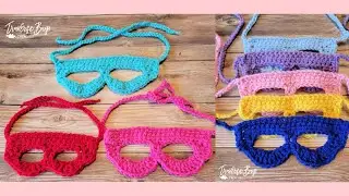 How to Crochet a Superhero Mask | Fun and Easy Tutorial!