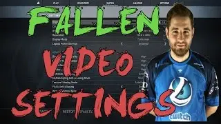 CSGO: LG FalleN video settings