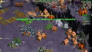 AoEO Legendary: Paint the Town Dead SOLO 15:46 as Greeks (Gastraphetes + Titus Rams)