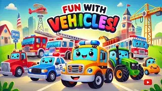 Fun with Vehicles 🚗 ✈️🚴🚣🥰👏🏻😛😛