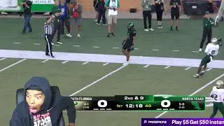 SHOOTOUT!! #24 South Florida Bulls vs. North Texas Mean Green College Football Highlights (reaction)
