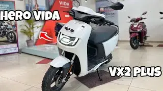 Hero vida vx2 plus review.2026✅ सबसे ज्यादा बिकने वाला electric scooter Vida vx2 plus🔥on road price👍