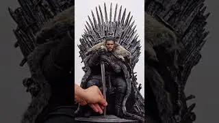 The man of Winter, Jon Snow Figure Statue! #shorts