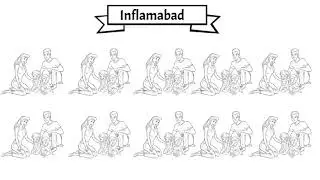 Story of Inflamabad (Hindi) | Demand Side inflation and Supply Side inflation | Easy explanation