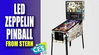 Led Zeppelin Pinball Machine for Your Home from Stern Pinball