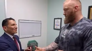 Surgeon Repairs Pec of World&rsquo;s Strongest Man #MoraMD #PecFlexFix