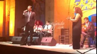 Felipa del Moreno y Jesús Méndez cantan a La Chati