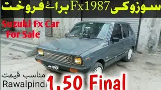 Suzuki Fx Car for sale 2024 | Suzuki Fx 1987 | Suzuki Fx 1987  price in pakistan Olx cars sale