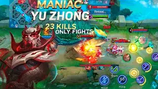 Yu Zhong DESTROYS Ranked Lobby! 🔥 23 Kills | Savage Team Fights | Mobile Legends