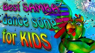 Samba Cacadu - Best Kids Funny Song Animated Dance Video - Dancing Cockatoo