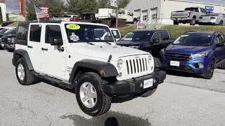 2017 Jeep Wrangler Unlimited Sport Mt. Airy, Westminster, Skysville, Germantown, Frederick