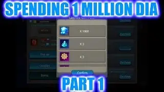 Taichi Panda | ПОТРАТИМ 1 МИЛЛИОН БРИЛЛИАНТОВ! | Часть 1