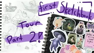 First Sketchbook Tour!! ~ Part 2