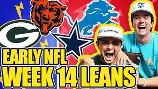 Week 14 Early Betting Predictions: Cowboys-Lions, Bengals-Bills, Bears, Packers, Texans-Chiefs