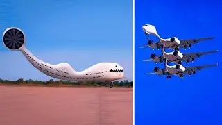 Cursed Planes you Never Seen Before ! ( With Suspense  Sound )  part 74