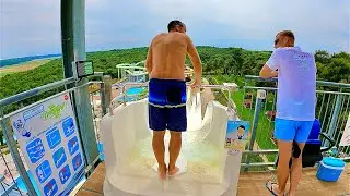 Aquapark Istralandia - Free Fall Water Slide