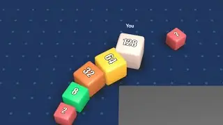 Epic Cube Merging Madness! Crushing the Leaderboard in Cubes 2048.io!  EP - 51