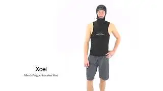 Xcel Men's Polypro Hooded Vest | SwimOutlet.com