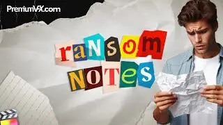 Ransom Notes for Final Cut Pro