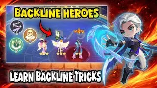 MAGIC CHESS BACKLINE HEROES GUIDE 🔥 BEST POSITIONING & BACKLINE TRICKS TO WIN MORE | MCGG