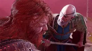 Odin Kills Thor | Thor Death Scene God of War Ragnar&ouml;k Ending