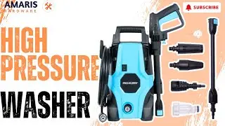 Unleash the Power! High-Pressure Washer in Action &ndash; Deep Clean Like a Pro!