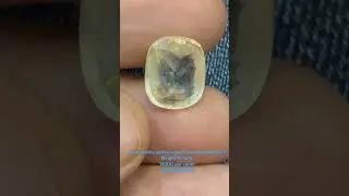 Ceylon Yellow sapphire(pukhraj) 9 carat best quality wholesale price..#viralshort#sapphire#gemstone
