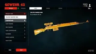 Zombie Army 4: Dead War - All Weapons | List (PC HD) [1080p60FPS]
