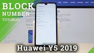 How to Block Number in HUAWEI Y5 2019 - Create Blacklist