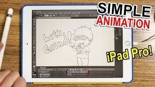 iPad Animation in Clip Studio