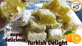 Orange Pistachio Turkish Delight Recipe - Lokum Recipe