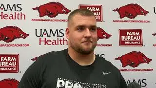Beaux Limmer on Arkansas Pro Day 2024