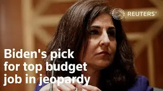 Biden's pick for top budget job in jeopardy