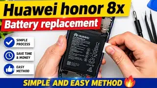 Honor 8X Battery Replacement | How to Change Honor 8X Battery at Home 🔋📱#honor #repair #new