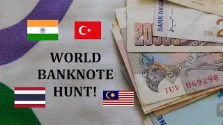 World Banknote Hunt: 50p Banknote Finds! #BANKNOTESOFTHEWORLD