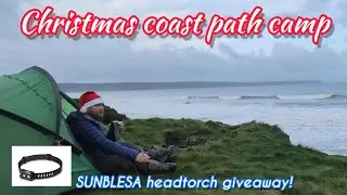 Cheeky Christmas coast path wild camp!
