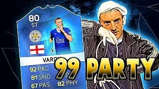 99 PARTY THE AMAZING JAMIE VARDY MY BIGGEST FIFA FAIL! FIFA 16 ULTIMATE TEAM
