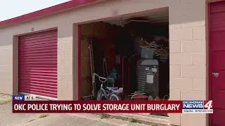 OKC police trying to solve storage unit burglary