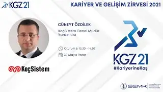 KGZ21 - Cüneyt Özdilek KoçSistem Genel Müdür Yardımcısı - Oturum 6