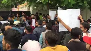 Rajasthan JEn cbi demand| rajasthan Jen protest| cbi demans