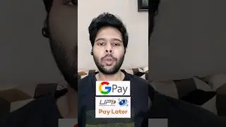 GPay UPI Pay Later Launched | Google Pay UPI Now Pay Later | #shorts #upipaylater #gpay #googlepay