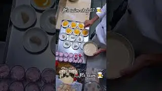 I'm making a mango yoghurt(&) coffee panakota (it's saim chef 07) 🧑&zwj;🍳