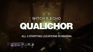 Destiny 2 Qualichor - All 3 Locations in Miasma to Witch's Echo