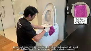 TOTO NEOREST RH Deep Cleaning | Full Washlet & Bidet Toilet Maintenance Guide
