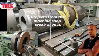 Projects from the machine shop week 41 2024 machining on HBM and Lathe