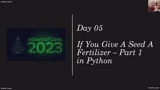 Advent of Code 2023 - Day 05 - Part 1 - If You Give A Seed A Fertilizer in Python