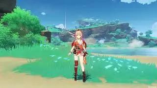 Yoimiya Idle Animations + Gameplay Leak (Genshin Impact)