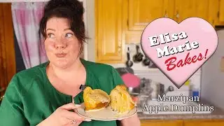 ELISA MARIE BAKES - Marzipan Apple Dumplins